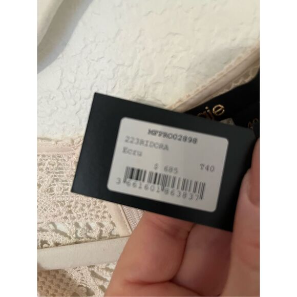 Maje Crochet Dress FR40 NEW NWT - Picture 10 of 13